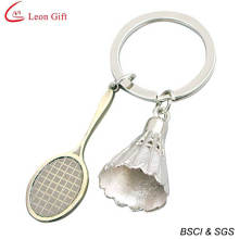 Promotion Gift Metal Badminton Keychain (LM1432)
